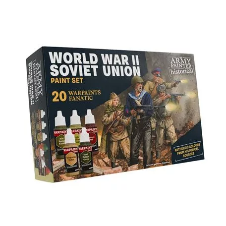 The Army Painter - Warpaints Historical WWII Soviet Union Paint set-WP8112P