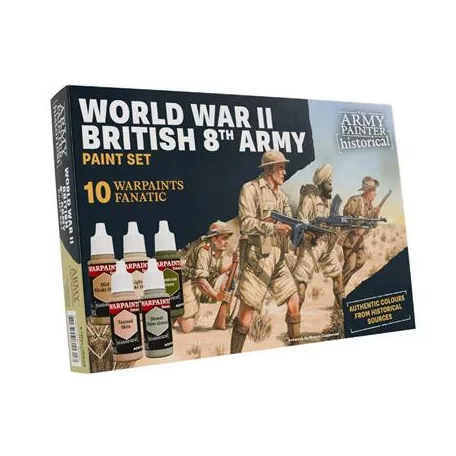 The Army Painter - Warpaints Historical WWII British 8th Army-WP8113P