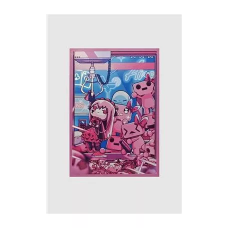 Oshi Push Set 2 Standard Foil Sleeves Porcelain Maid - LIMITED EDITION-PCA7121