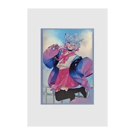 Oshi Push Set 2 Standard Foil Sleeves LineChu - LIMITED EDITION-PCA7122
