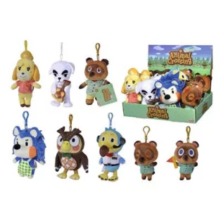 Animal Crossing Key chains, 15cm - CDU of 12-109231000