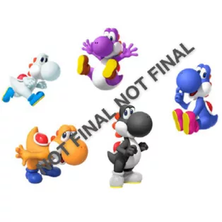 Super Mario Yoshi Plush Figures colorful, 20cm - CDU of 10-109231548