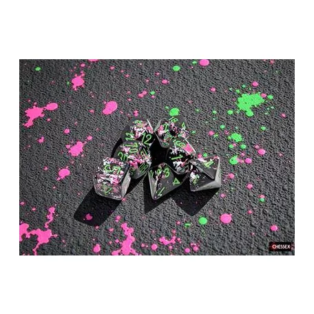Brush Polyhedral Paintball/green 7-Die Set-24414