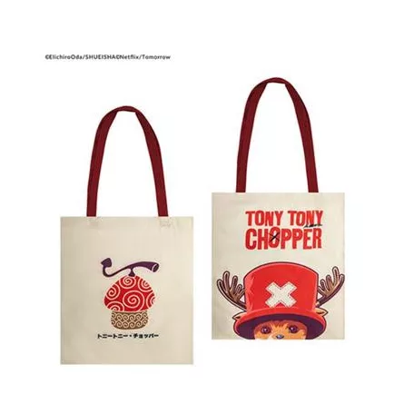 Tote bag - Chopper’s Magic Fruit - One Piece Netflix-CR2396