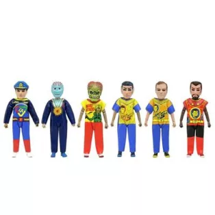 Ben Cooper - 6" Clothed Figure - Costume Series 14: 60's Sci-Fi Assortment (12)-NE43186-01