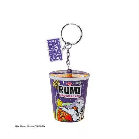 Squishy Keychain - Rumi Superstar Flavor Noodles - KPop Demon Hunters-CR2234