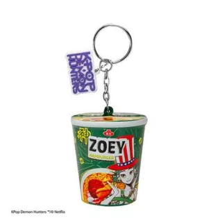 Squishy Keychain - Zoey Hamburger Noodles - KPop Demon Hunters-CR2237