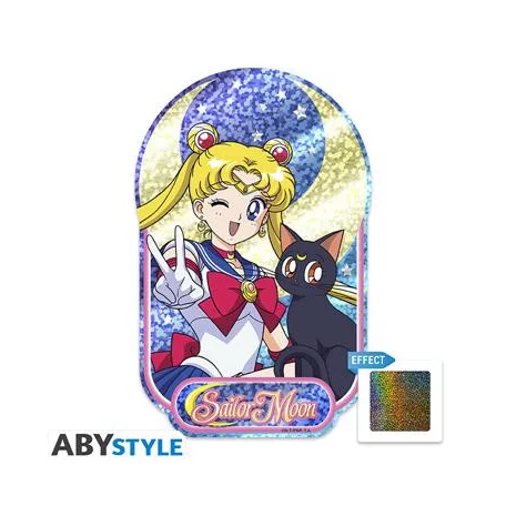 SAILOR MOON - Individual Vinyl Sticker - Sailor Moon & Luna-ABYDCO915