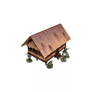WW2 Pacific Kitchen (1) PREPAINTED [28mm/1:56]-H00284