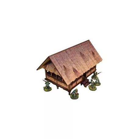 WW2 Pacific Kitchen (1) PREPAINTED [28mm/1:56]-H00284