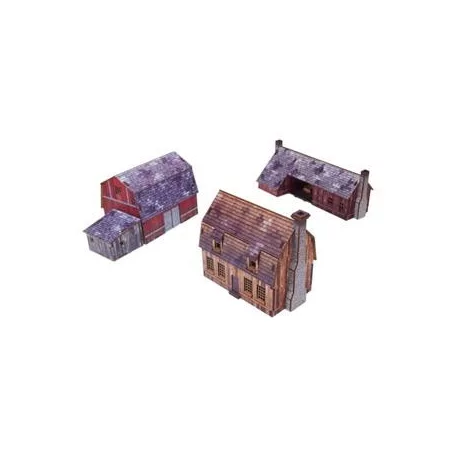 New World Farm PREPAINTED Epic Battles Scale [15mm/1:100]-H00258
