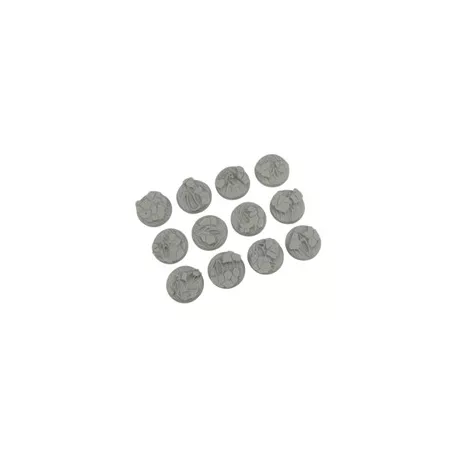 Spooky Bases, Round 25mm (5)-B00421