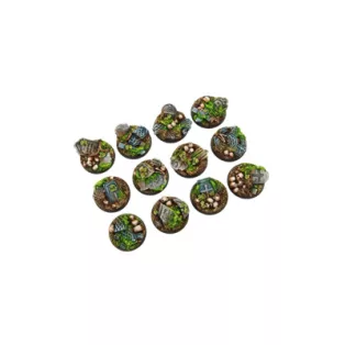 Graveyard Bases, Round 25mm (5)-B00821