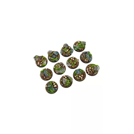 Graveyard Bases, Round 25mm (5)-B00821