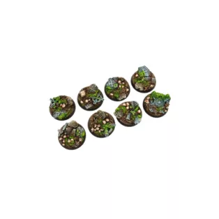 Graveyard Bases, Round 32mm (4)-B00820