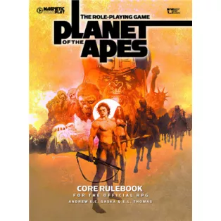 Planet of the Apes RPG Core Rulebook - EN-MPAPES01