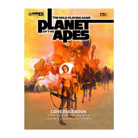 Planet of the Apes RPG Core Rulebook - EN-MPAPES01