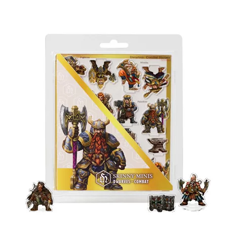 Skinny Minis - Dwarves Combat - EN-DIBSM012