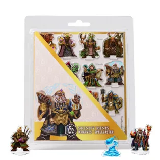 Skinny Minis - Dwarves Spellcaster - EN-DIBSM013
