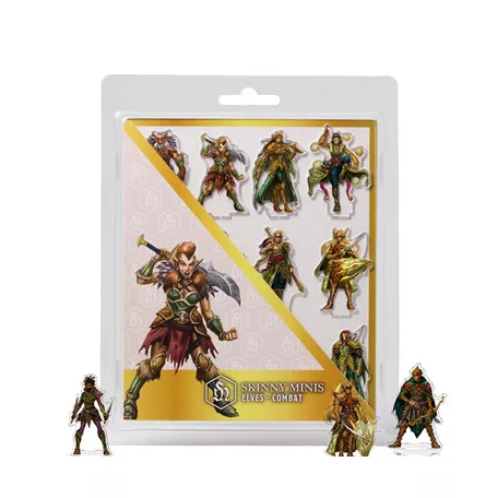 Skinny Minis - Elves Combat - EN-DIBSM014