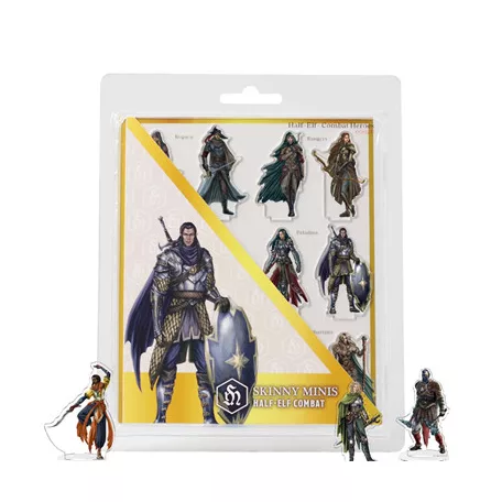 Skinny Minis - Half-Elf Combat - EN-DIBSM018