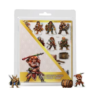 Skinny Minis - Halfling Combat - EN-DIBSM016