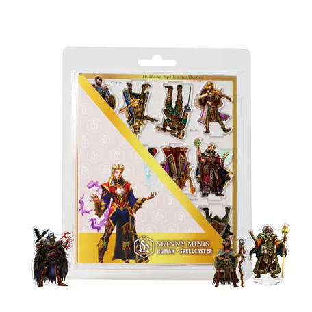 Skinny Minis - Human Spellcaster - EN-DIBSM021