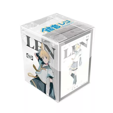 UP - Hatsune Miku - Retro Soundscapes: Len 100ct DECK PROTECTOR Sleeves in Clear Box-16832