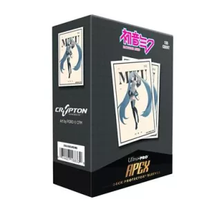 UP - Hatsune Miku - Retro Soundscapes: Hatsune Miku 105ct APEX DECK PROTECTOR Sleeves-16833