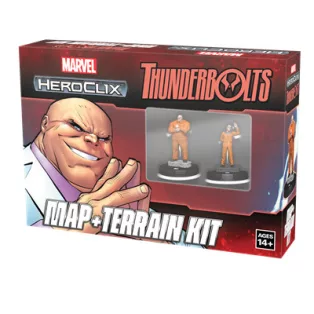 Marvel HeroClix: Thunderbolts Map and Terrain Kit - EN-85102