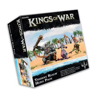 Kings of War - Trident Realm Hero Pack-MGKWR211