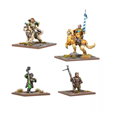 Kings of War - Halfling Hero Pack-MGKWHF204
