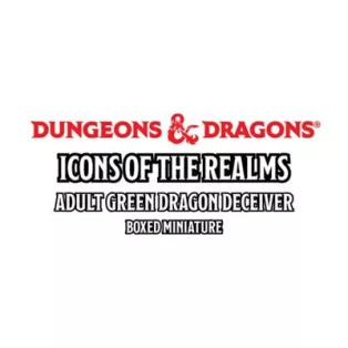 D&D Icons of the Realms: Adult Green Dragon Deceiver Boxed Miniature - EN-96399