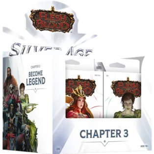 Flesh & Blood TCG - Silver Age: Chapter 3 Deck Display (10 Decks) - EN-FAB2608-EN