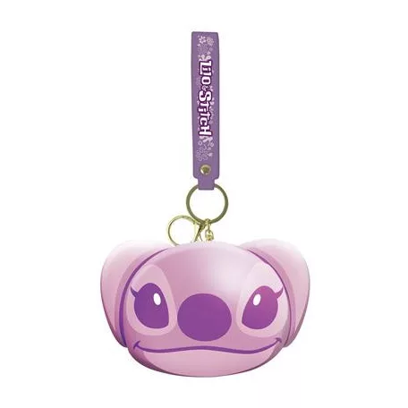 LILO & STITCH (ANGEL) PVC COIN PURSE KEYCHAIN-GP2501241