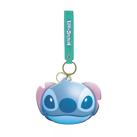 LILO & STITCH (STITCH) PVC COIN PURSE KEYCHAIN-GP2510015