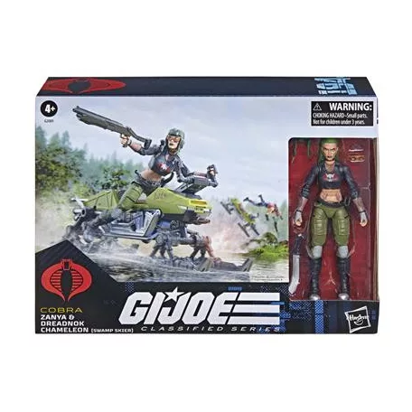 G.I. Joe Classified Series #194, Zanya and Dreadnok Chameleon (Swamp Skier) Vehicle-G20895L0