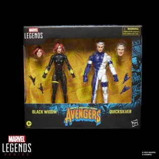 Marvel Legends Series Black Widow and Quicksilver-G21225L0
