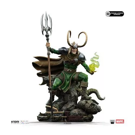 Loki Marvel Comics Art Scale 1/10-MARCAS135726-10