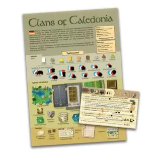 Language Pack Clans of Caledonia (Base Game) German-COC-LNP-GER