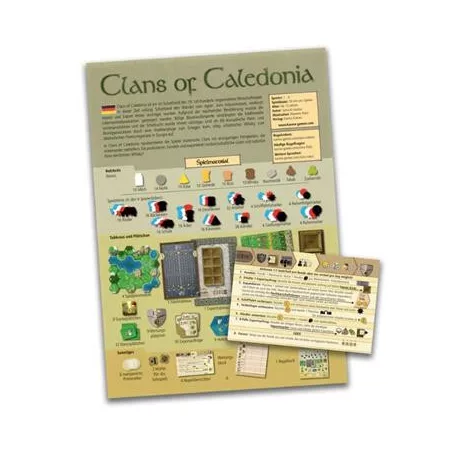 Language Pack Clans of Caledonia (Base Game) German-COC-LNP-GER