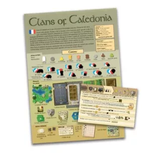 Language Pack Clans of Caledonia (Base Game) French-COC-LNP-FRE