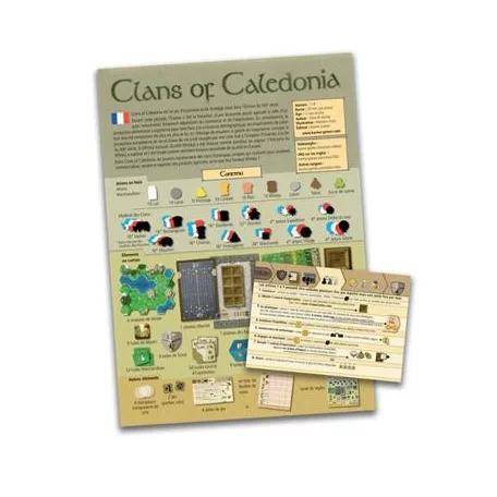 Language Pack Clans of Caledonia (Base Game) French-COC-LNP-FRE