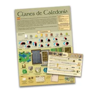 Language Pack Clans of Caledonia (Base Game) Spanish-COC-LNP-SPA
