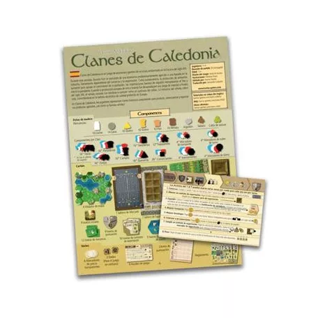 Language Pack Clans of Caledonia (Base Game) Spanish-COC-LNP-SPA