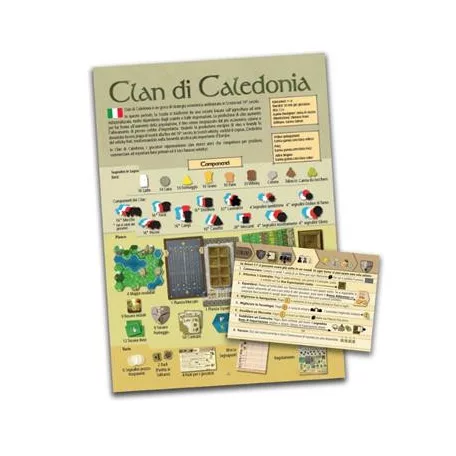 Language Pack Clans of Caledonia (Base Game) Italian-COC-LNP-ITA