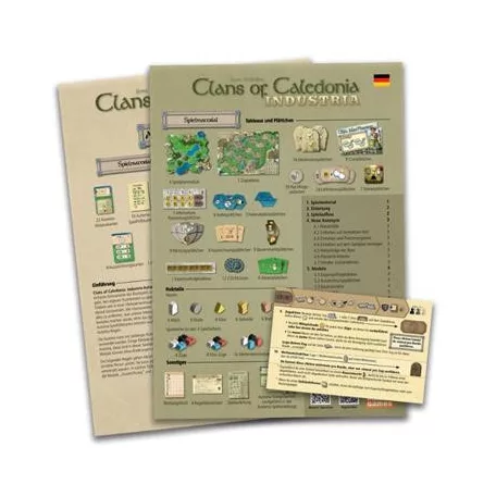 Language Pack Clans of Caledonia: Industria (Expansion) German-IND-LNP-GER