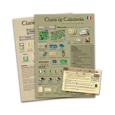 Language Pack Clans of Caledonia: Industria (Expansion) French-IND-LNP-FRE