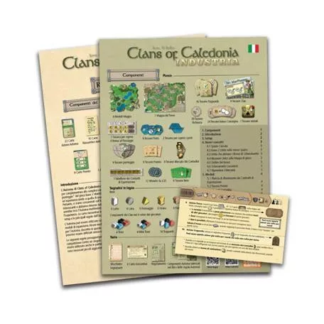 Language Pack Clans of Caledonia: Industria (Expansion) Italian-IND-LNP-ITA