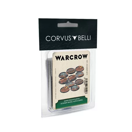 Warcrow: 30mm Mounthaven Scenery Bases, Alpha Series - EN-WW20009-0073